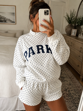 Load image into Gallery viewer, Mock Neck Embroidered Sweatshirt
