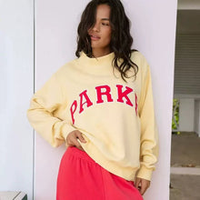 Load image into Gallery viewer, Mock Neck Embroidered Sweatshirt
