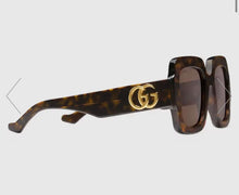 Load image into Gallery viewer, Tortoise Square Frame Chunky Sunglasses
