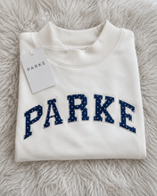 Load image into Gallery viewer, Mock Neck Embroidered Sweatshirt

