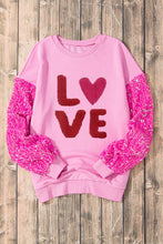 Load image into Gallery viewer, Sparkle LOVE Sweatshirt
