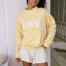Load image into Gallery viewer, Mock Neck Embroidered Sweatshirt
