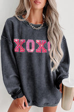 Load image into Gallery viewer, XOXO Ribbed Sweatshirt
