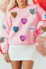 Load image into Gallery viewer, Conversation Heart Sweatshirt
