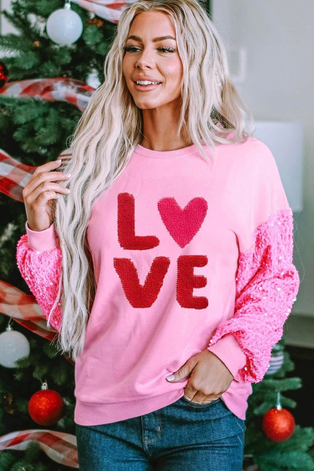 Sparkle LOVE Sweatshirt