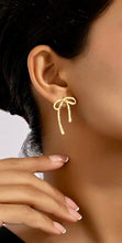 Load image into Gallery viewer, Dainty Bow Earrings
