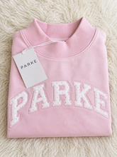 Load image into Gallery viewer, Mock Neck Embroidered Sweatshirt

