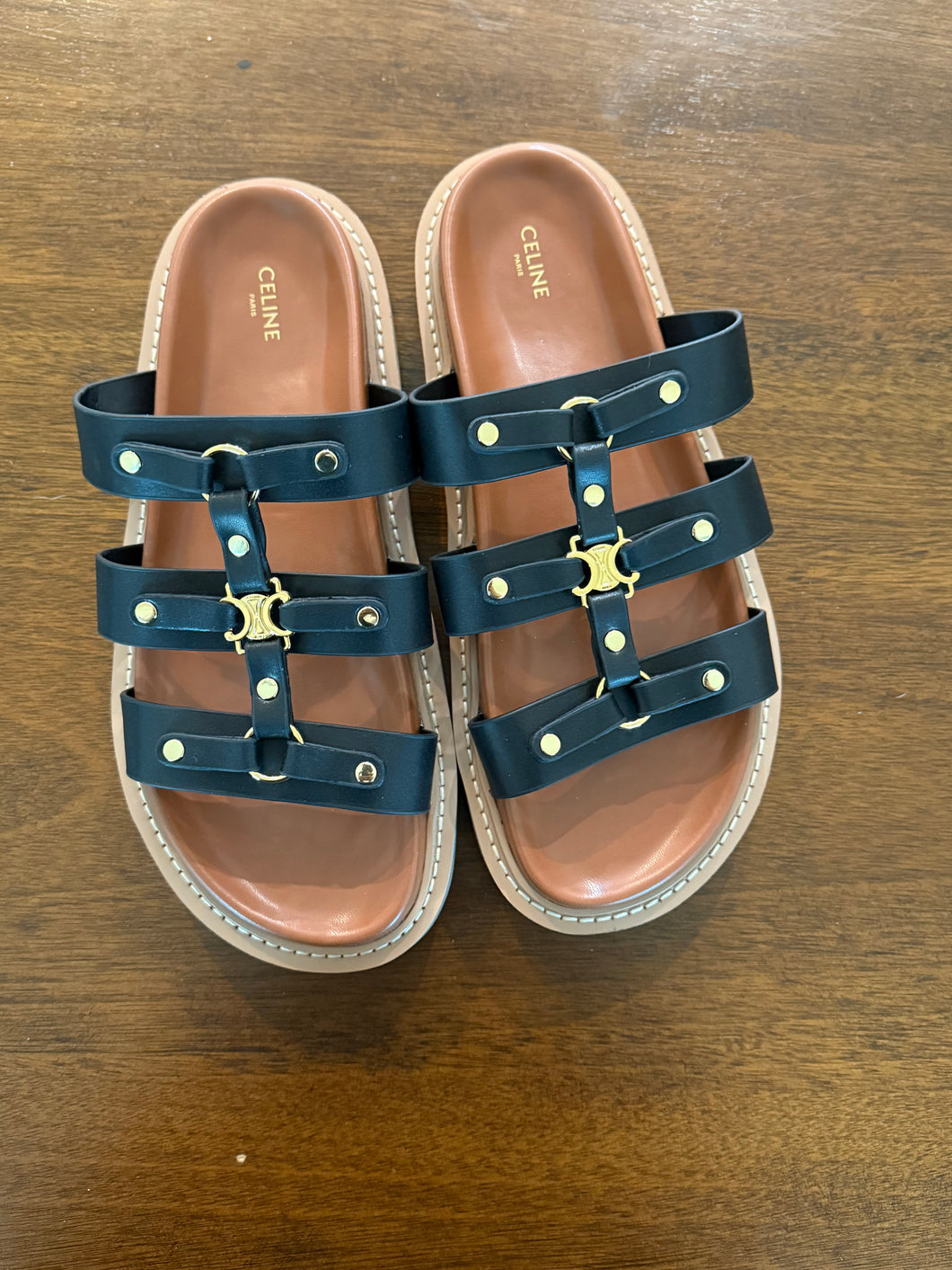 Luxe Platform Sandals size 8.5 (EU 40)