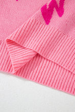 Load image into Gallery viewer, Pink Bow Loose Sweater
