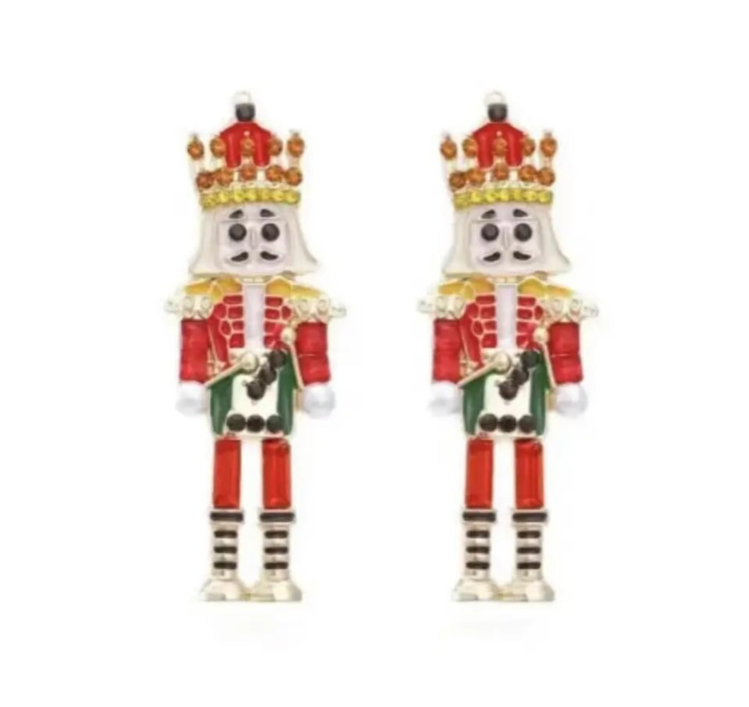 Red Crystal Nutcrackers