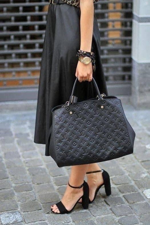 Black Luxury Tote