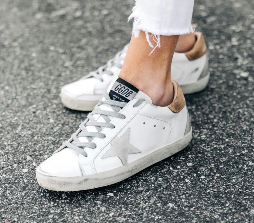 Tan and Gray GG Sneaks