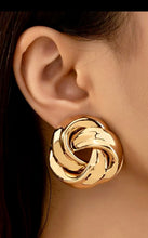 Load image into Gallery viewer, Chunky Twist Stud Earrings
