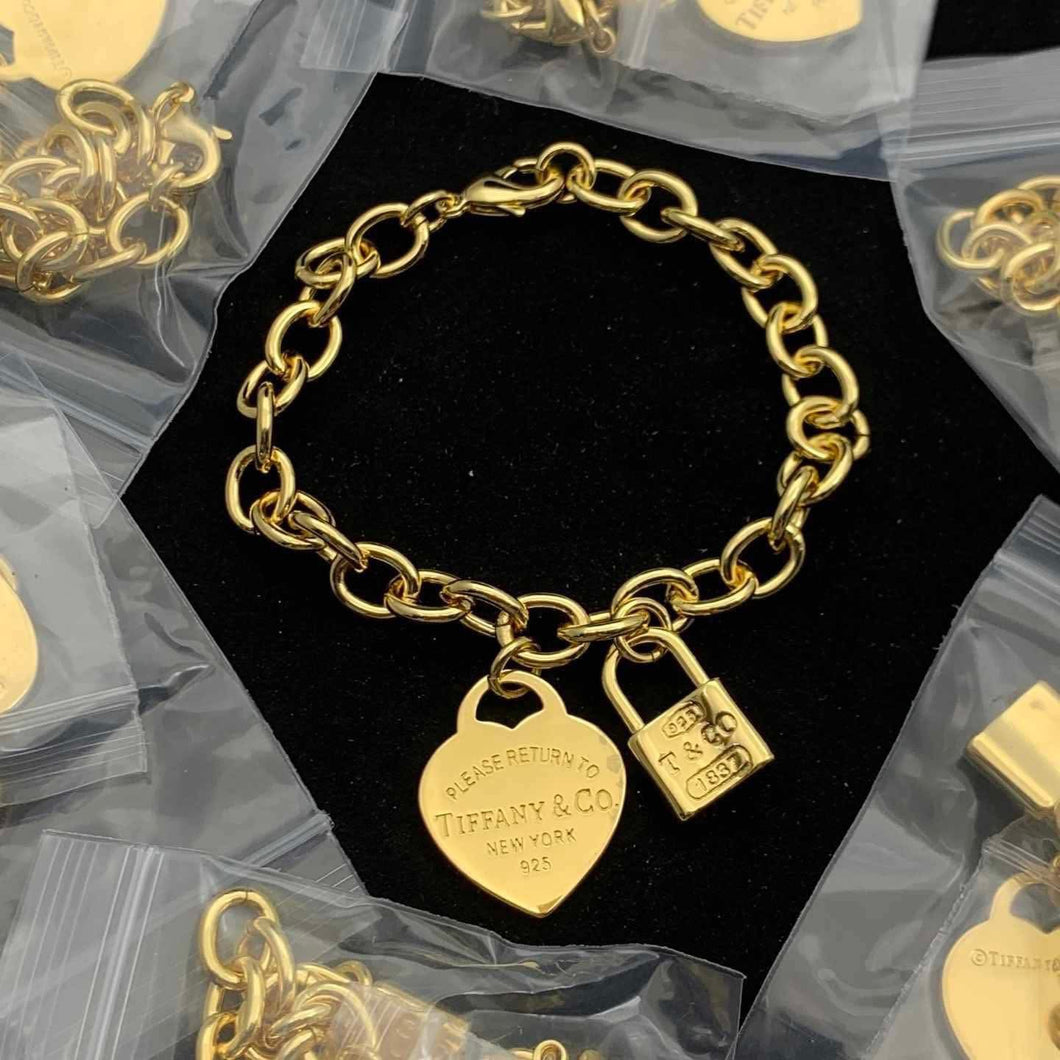 Gold Chunky Bracelet