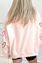 Load image into Gallery viewer, Sequin Heart Crew Neck
