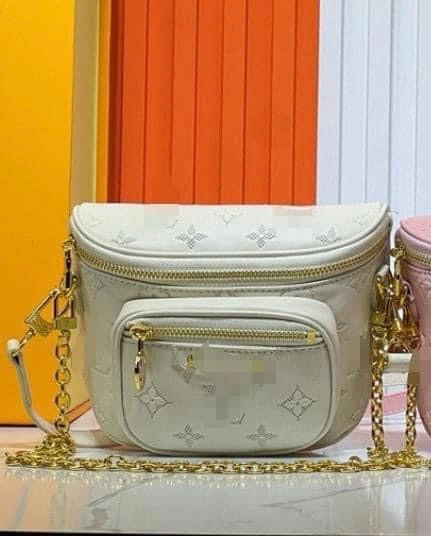 Cream Mini Bum Bag