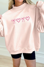 Load image into Gallery viewer, Heart Ribbon Crew Neck

