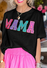 Load image into Gallery viewer, Mama Relaxed Fit Mama Chenille Patch Tee
