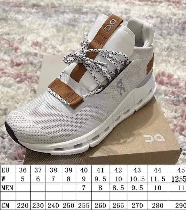 Size 8 Tan and White Sneaks
