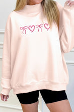 Load image into Gallery viewer, Heart Ribbon Crew Neck
