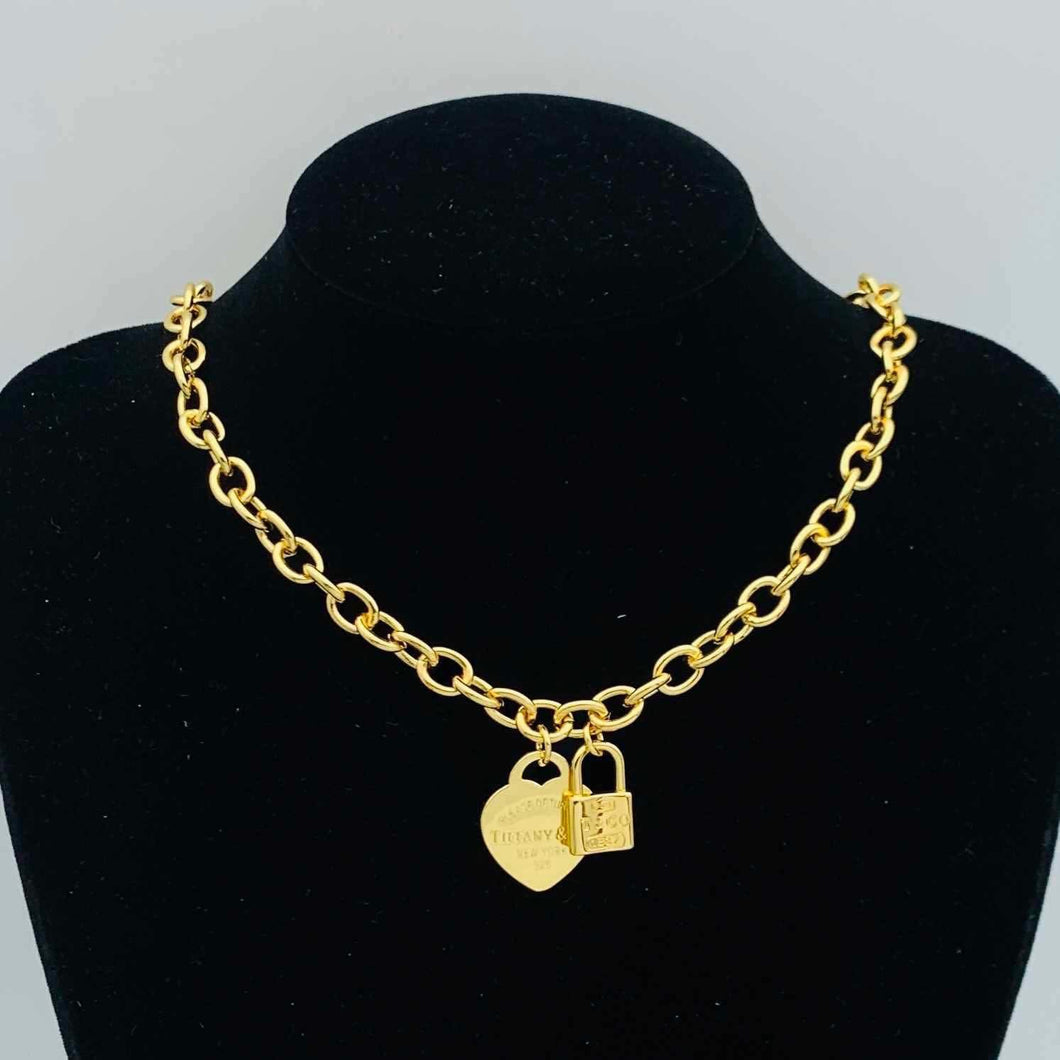 Gold Chunky Necklace