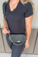 Load image into Gallery viewer, Black Monogram Crossbody
