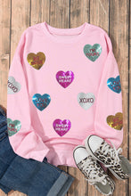 Load image into Gallery viewer, Conversation Heart Sweatshirt
