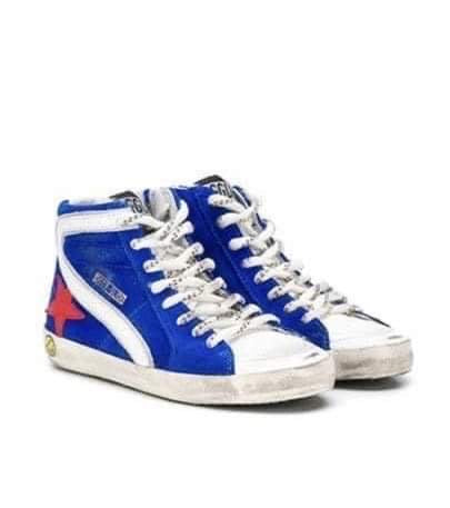 Size 6 Blue Red GG Hightops