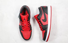 Load image into Gallery viewer, Red Black Dunk Sneaks
