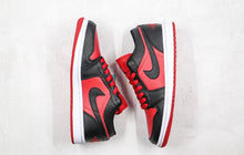 Load image into Gallery viewer, Red Black Dunk Sneaks
