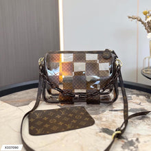 Load image into Gallery viewer, Clear Patched Stadium/Concert Bag
