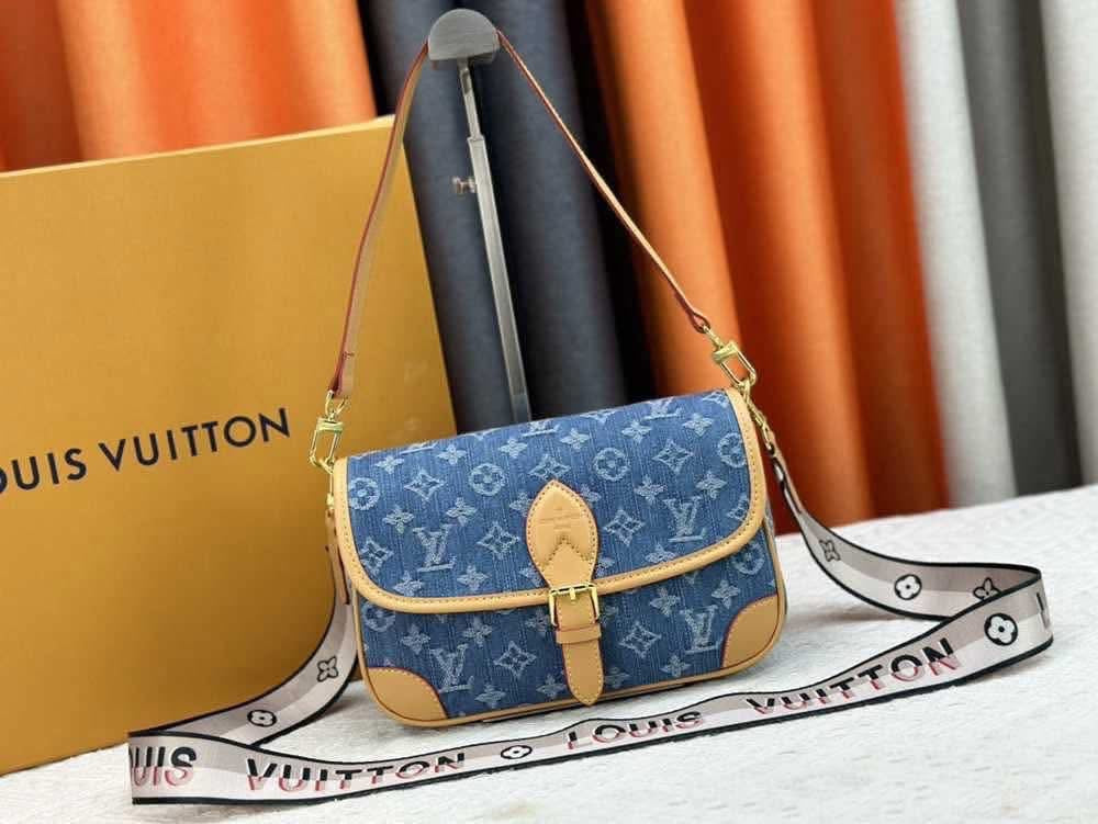 Denim Guitar Strap Crossbody