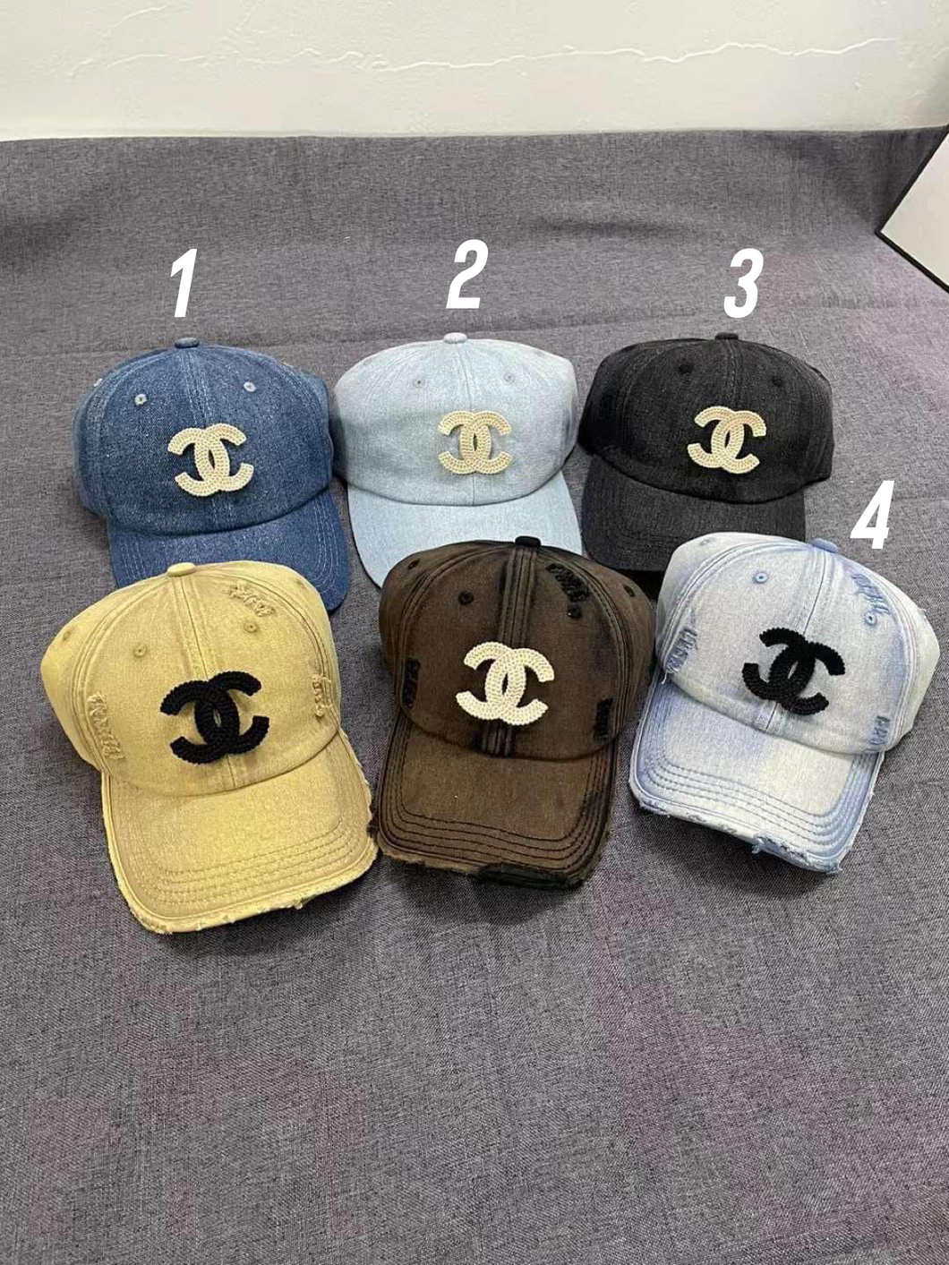 CC Denim Hats