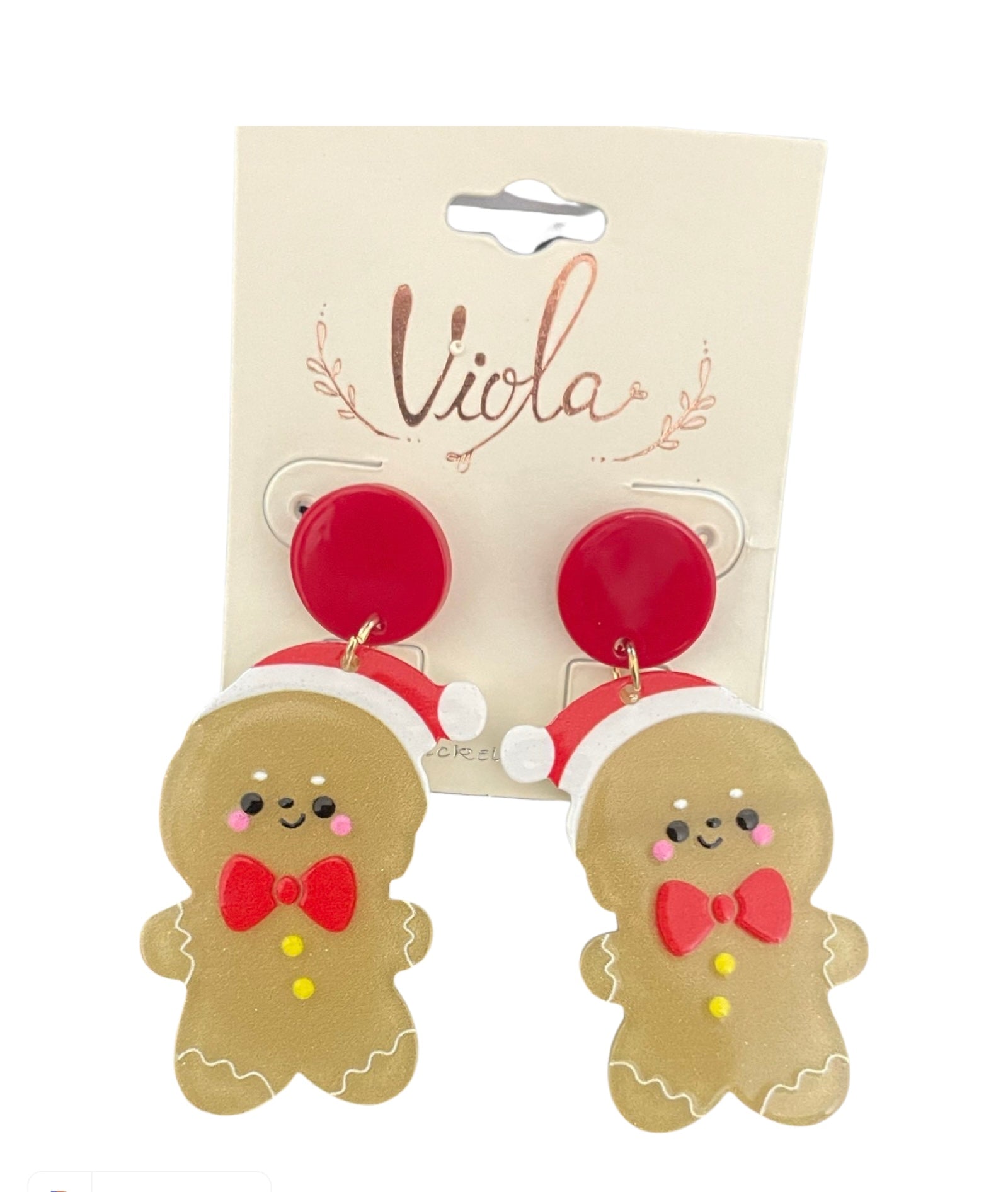Acrylic Gingerbread Men – Made To Shine Online Boutique