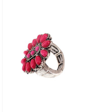 Load image into Gallery viewer, Stretchy Pink Concho Ring
